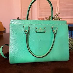 Kelly green Kate spade ♠️ bag